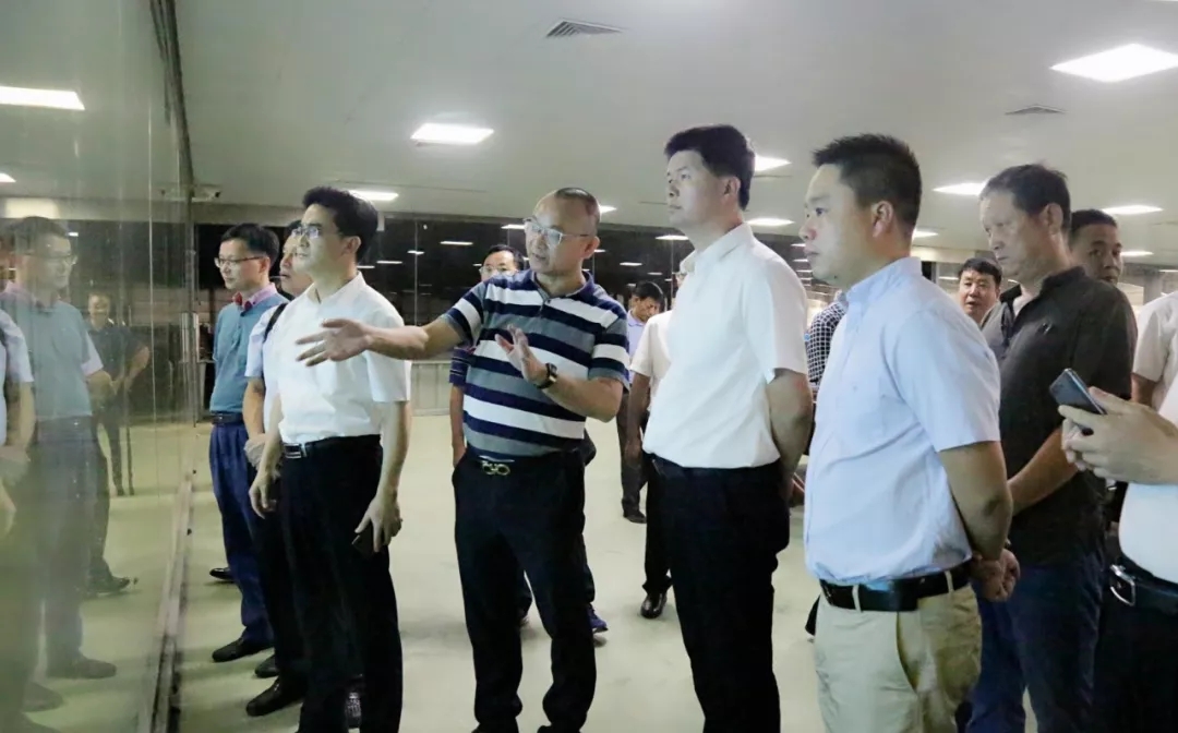 龙岩市张朝阳副市长率龙岩市相关部门各县区领导莅临天马科技集团考察